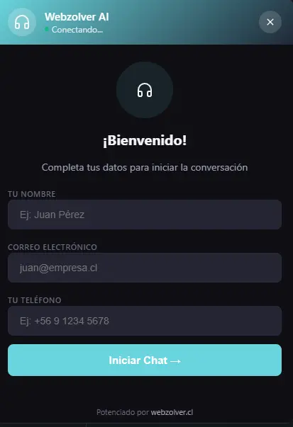 Captura de lead en tu web