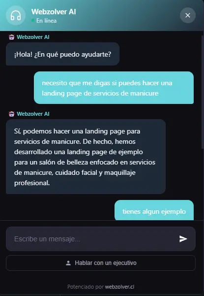 Conversación automática y natural