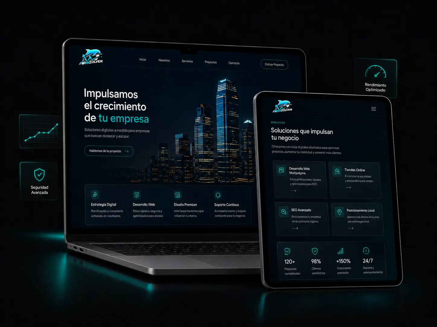 Páginas Web para Empresas (Multipágina)